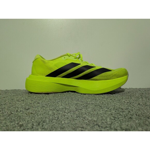 Adidas Adizero EVO SL Running Shoes Mens 10.5 Lucid Lemon - Picture 2 of 16
